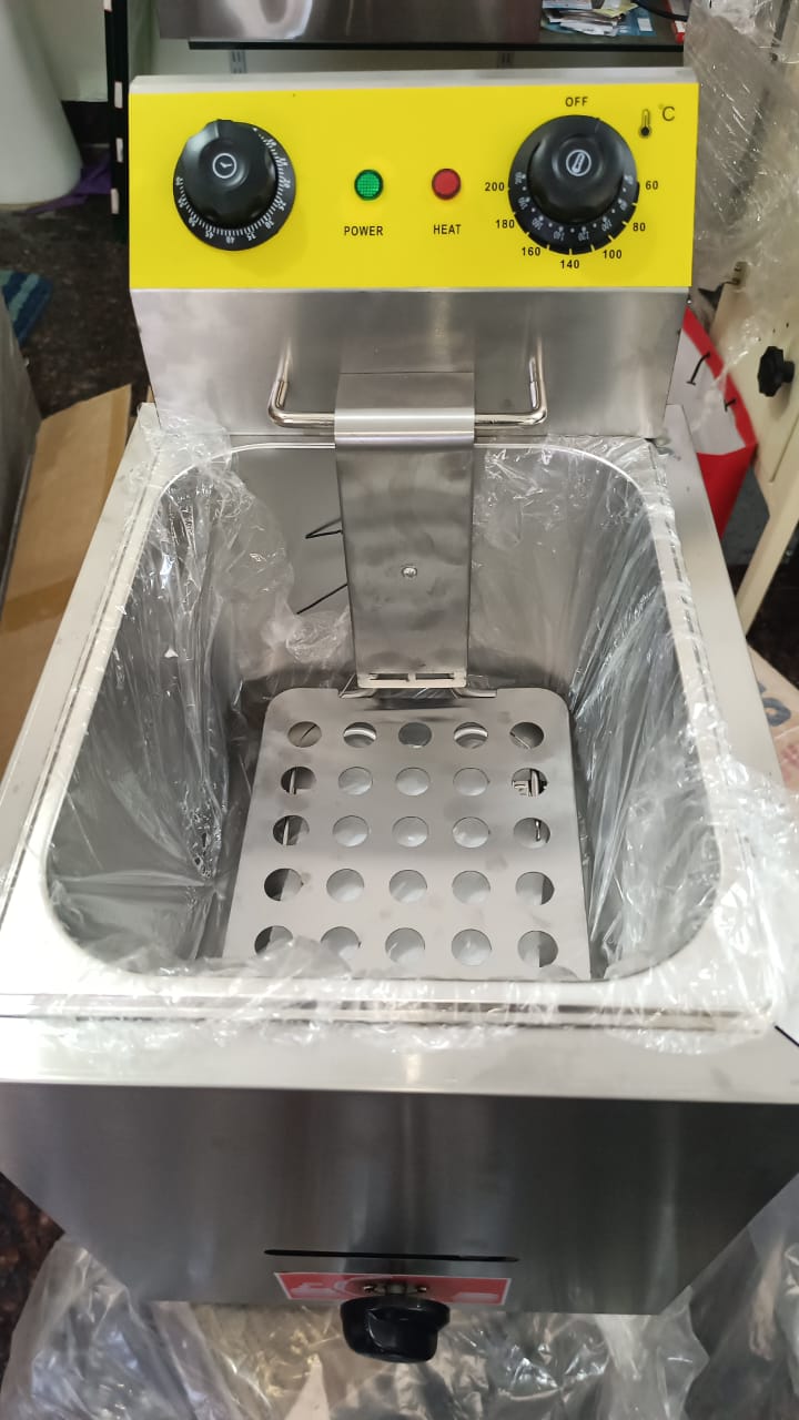 A|E 2 in 1 Electric + Gas Heavy Duty Deep Fryer 12L