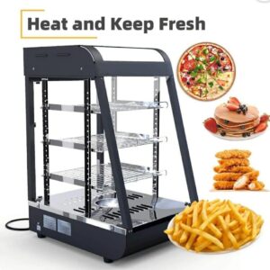 A|E Food Display Warmer 3 Tier Glass 1000W