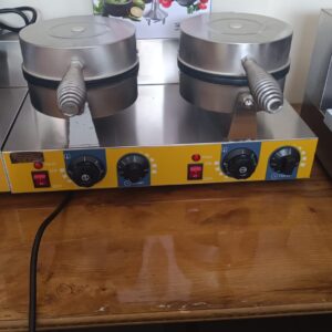 A|E Belgium Waffle Maker Double